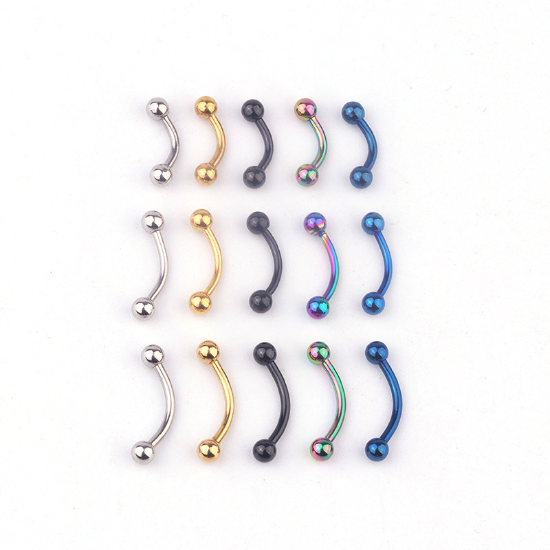 Body Jewelry Lot - 5 sztuk/partia 16G 316L Stal Nierdzewna