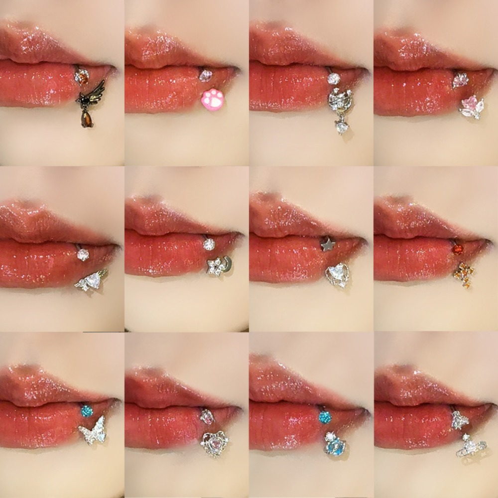 Body Jewelry Europe - Kolekcja kolczyków do ust, podkowy, kolczyki