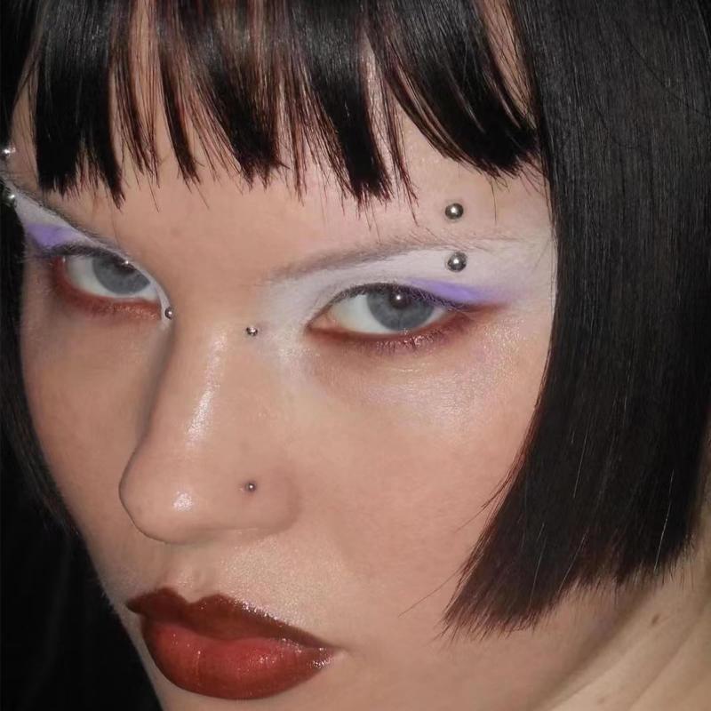 Body Jewelry Nose Studs - 321 szt. Naklejki na sztuczne kolczyki