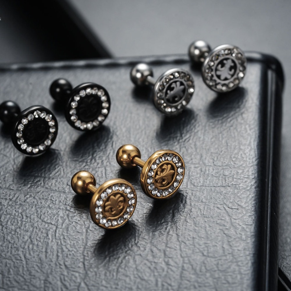 Body Jewelry Trend - 1 para modnych kolczyków w stylu