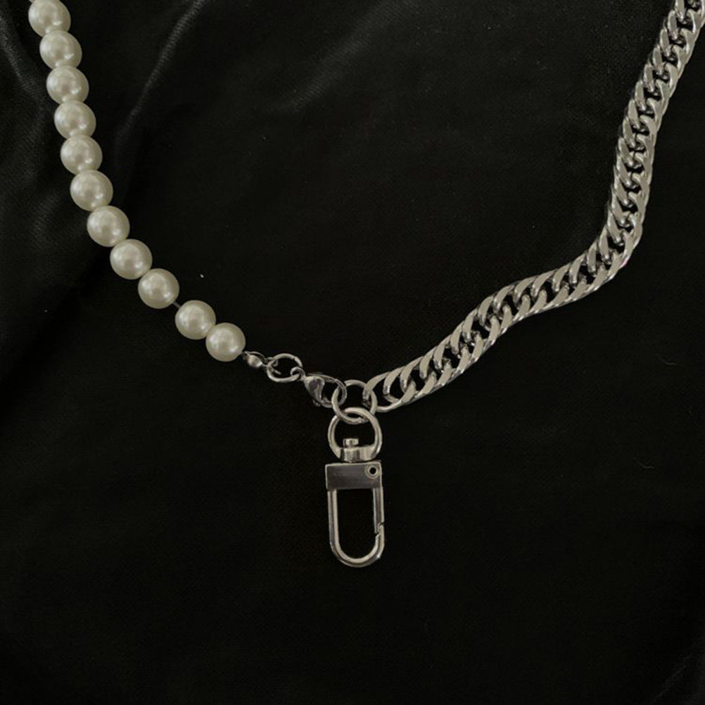 Body Jewelry Ideas - Modny łańcuszek na talię z perełkami