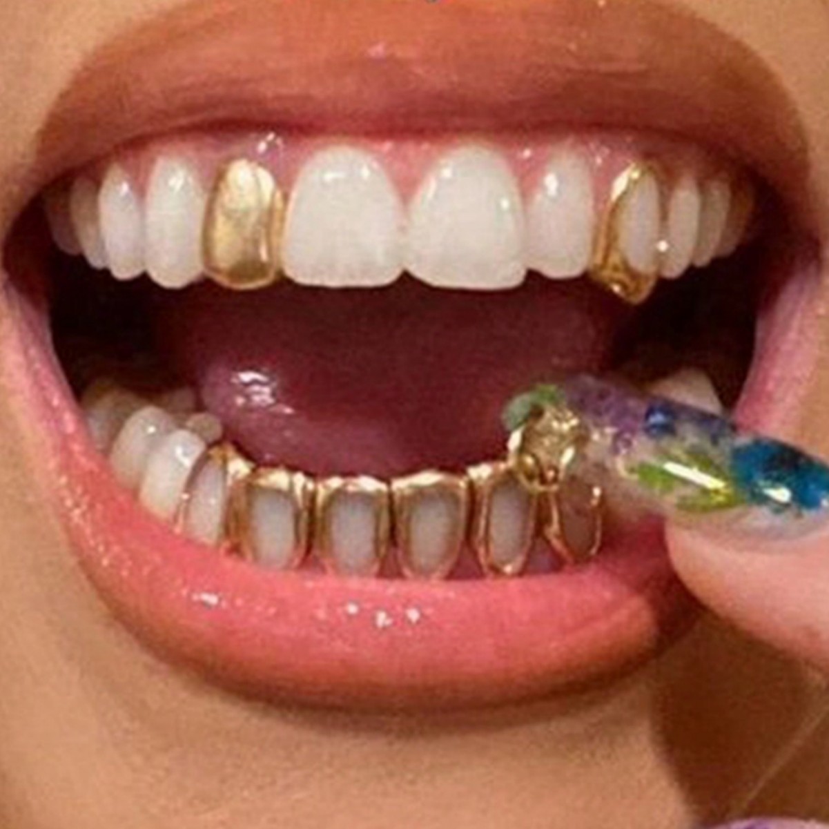 Body Jewelry Lot - Gorąca Wyprzedaż Sześciorzędowe, ażurowe nakładki na