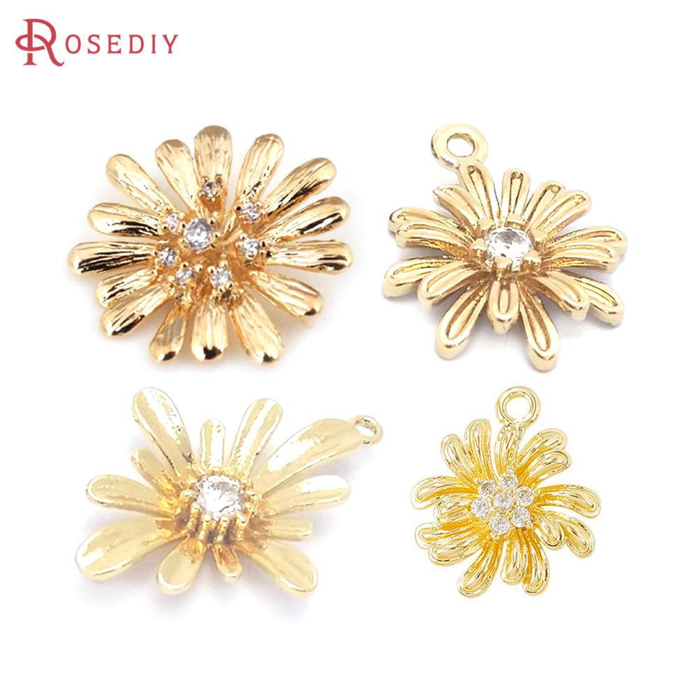 Body Jewelry High Quality - Zawieszki z mosiądzu w kolorze 18-karatowego