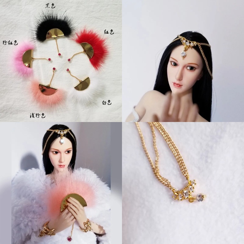 Body Jewelry Real Diamonds - Figurki akcji w skali 1/6, biżuteria