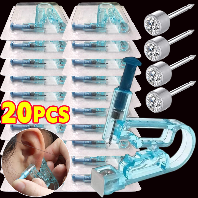Body Jewelry Factory - 1/20 szt. Niebieski Jednorazowy Zestaw do