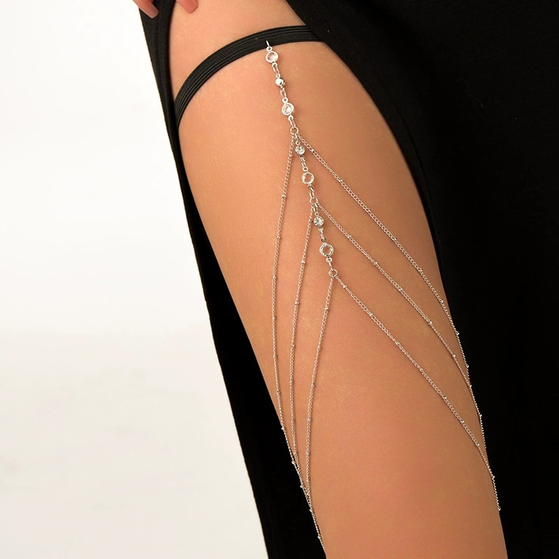 2025 Nowy Damski Boho Łańcusze – Body Jewelry Leg Chain recenzja i cena