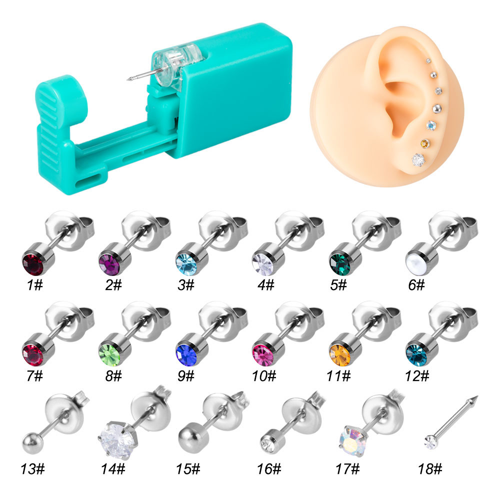1 szt. Jednorazowy Zielony Prz – Body Jewelry Factory recenzja i cena