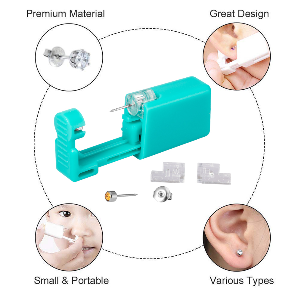 1 szt. Jednorazowy Zielony Prz – Body Jewelry Factory recenzja i cena