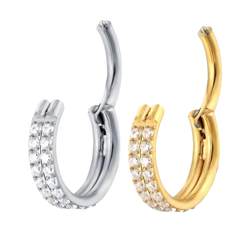 G23 Titanium Piercing Double r – Body Jewelry Quality recenzja i cena