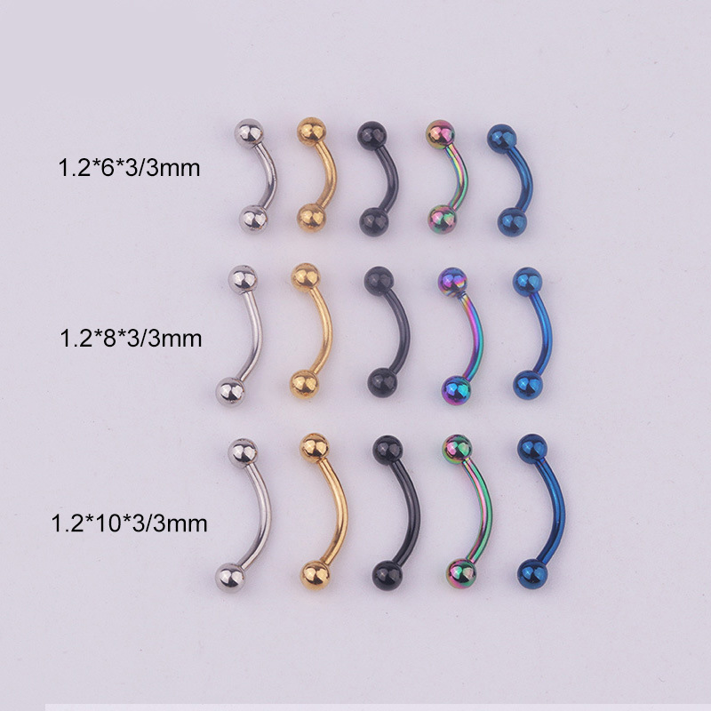 5 sztuk/partia 16G 316L Stal N – Body Jewelry Lot recenzja i cena