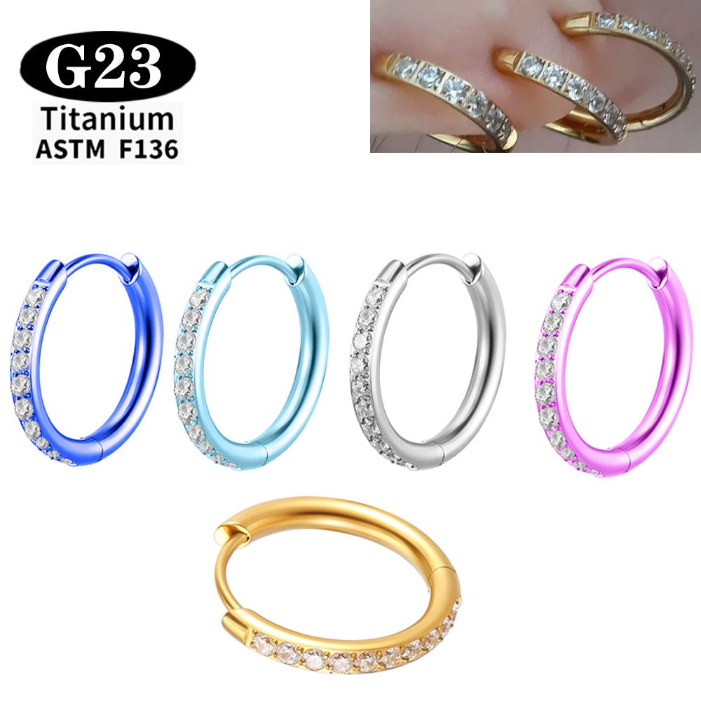 Kolczyk z tytanu ASTM F136 G23 – Body Jewelry Quality recenzja i cena