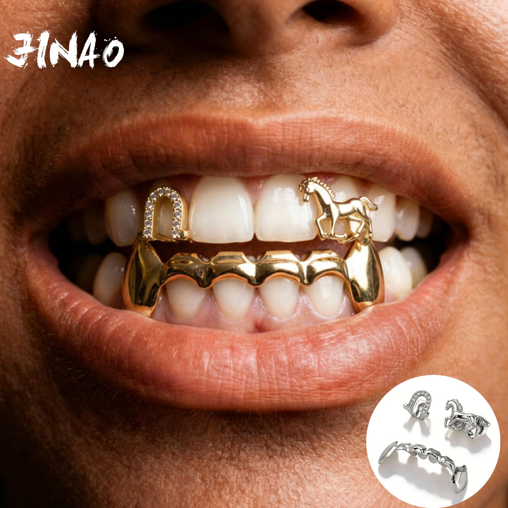 Zestaw 3 szt. nakładek na zęby – Body Jewelry Lot recenzja i cena