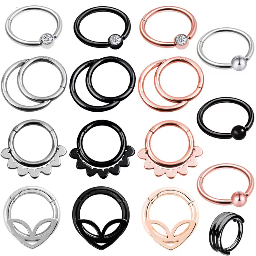 1 szt. Pierścień do nosa w sty – Helix Cartilage Ring recenzja i cena