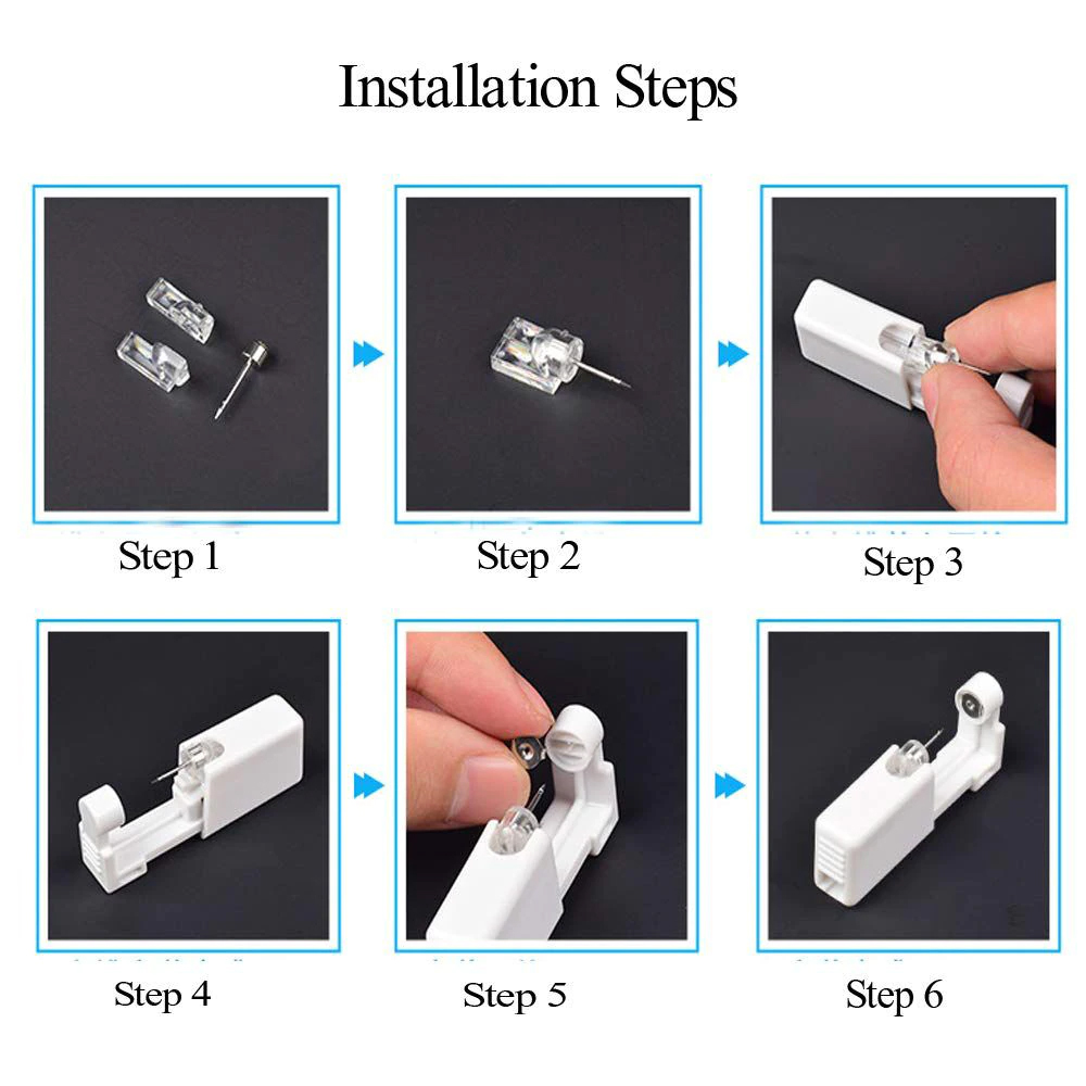1-20 sztuk/zestaw pistolet do  – Body Jewelry Factory recenzja i cena