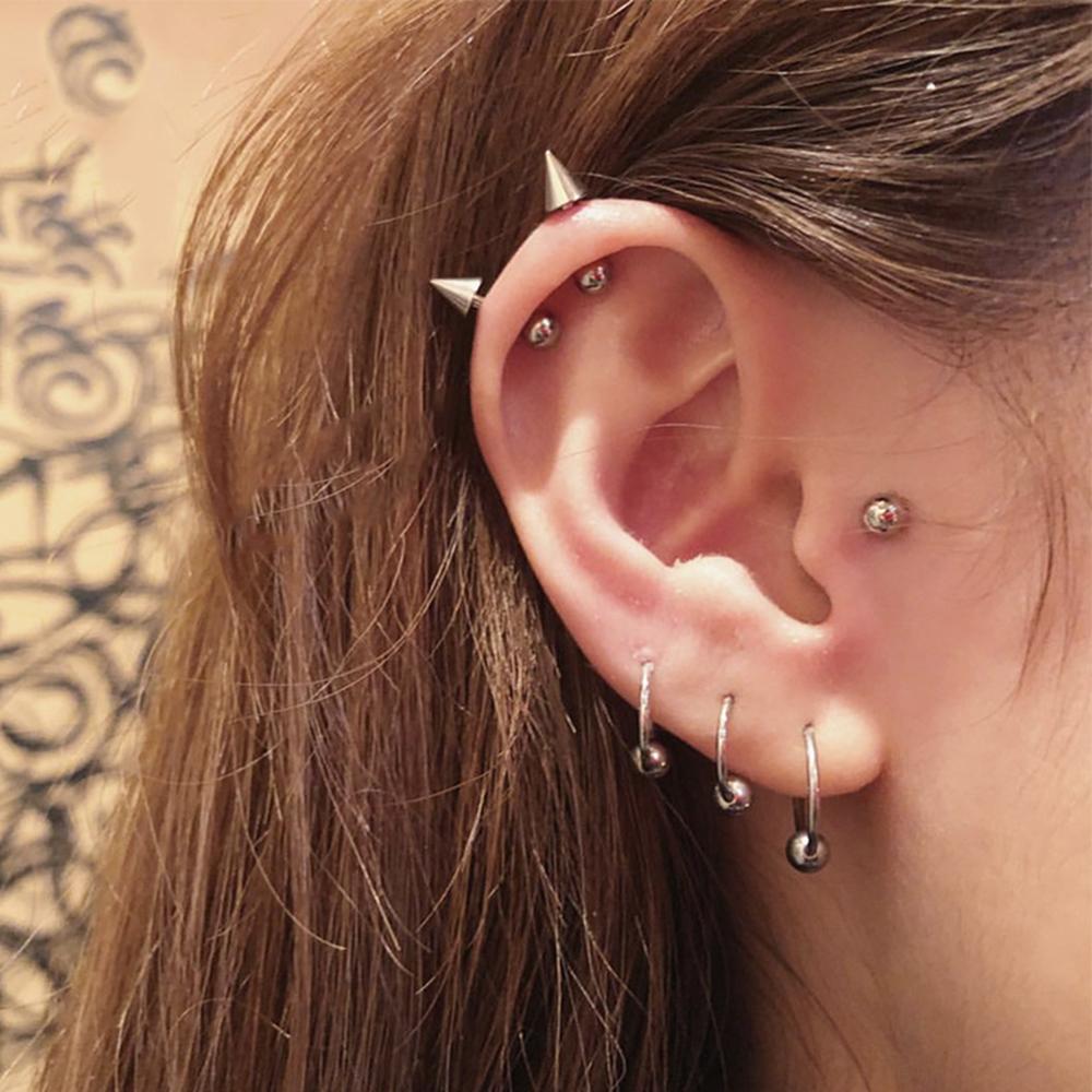 2 szt. Medyczne kolczyki labre – Body Jewelry Trend recenzja i cena