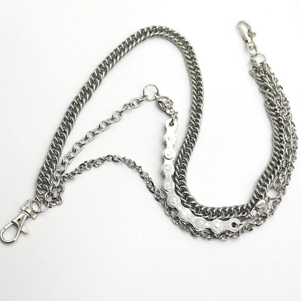 1 szt. Męski srebrny łańcuch d – Body Jewelry Ideas recenzja i cena