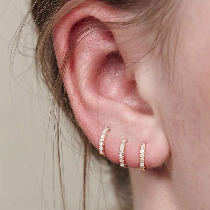 2 szt. Rainbow Little Huggies  – Helix Cartilage Ring recenzja i cena