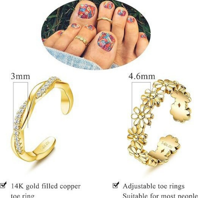 Pozłacany 14-karatowym złotem  – Body Jewelry Lot recenzja i cena