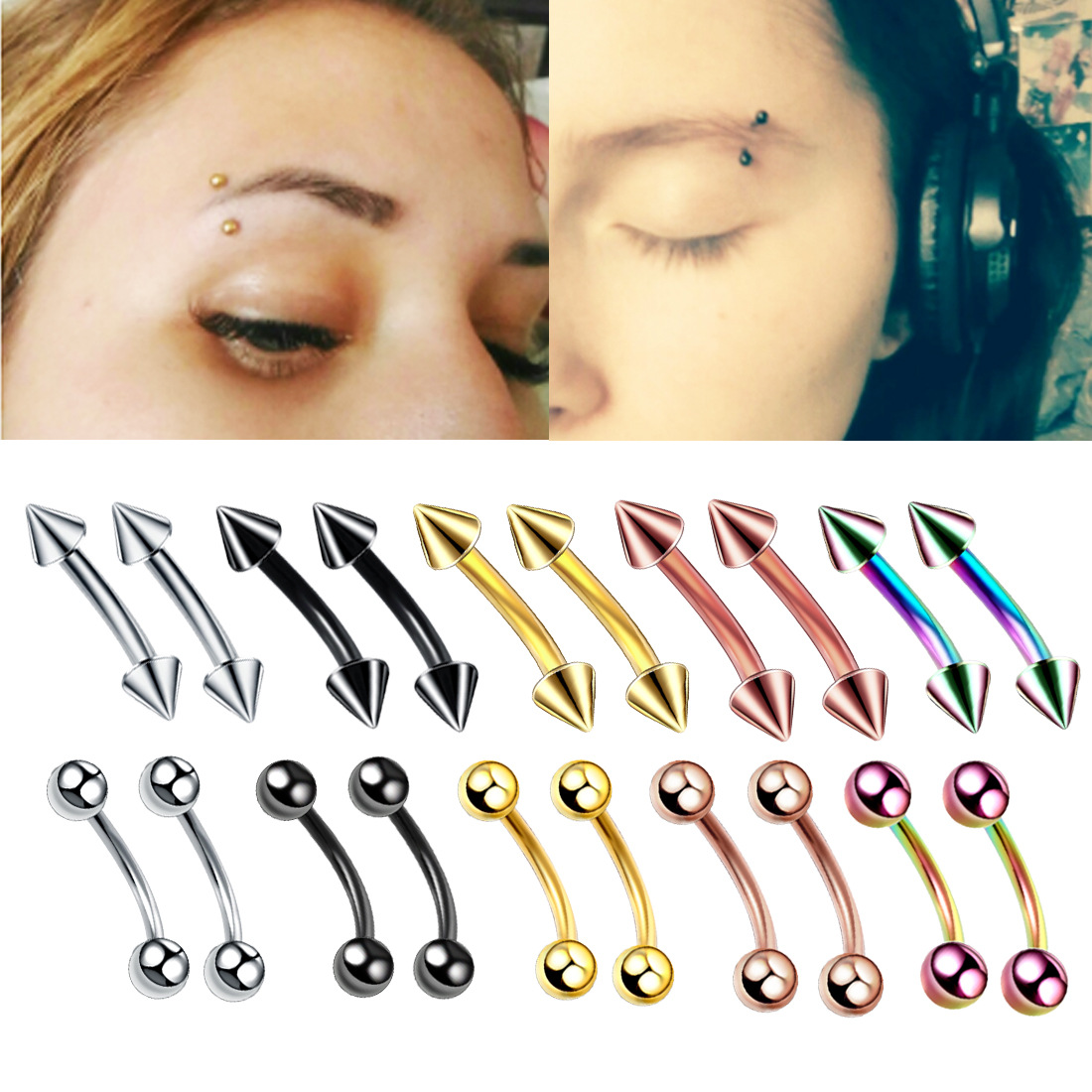 20 sztuk/zestaw stali nierdzew – Rook Curved Barbell recenzja i cena