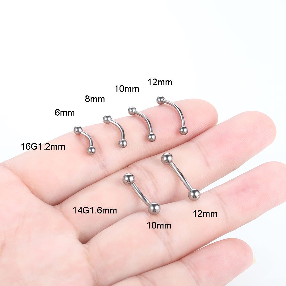 10 sztuk/partia G23 tytanowy b – Rook Curved Barbell recenzja i cena