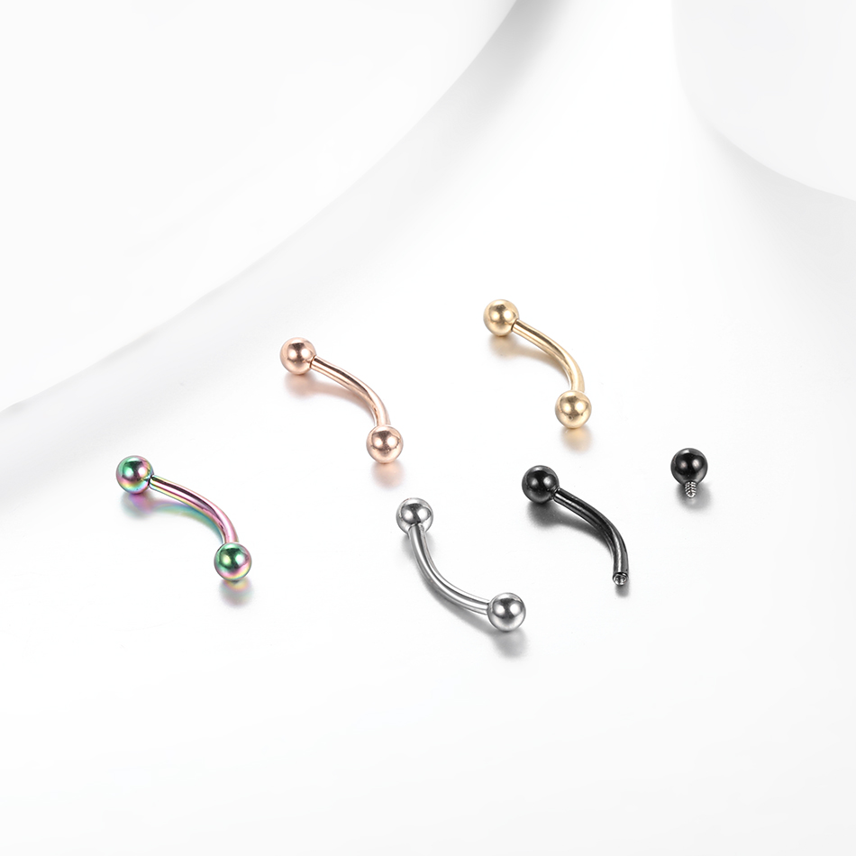 10 sztuk/partia G23 tytanowy b – Rook Curved Barbell recenzja i cena