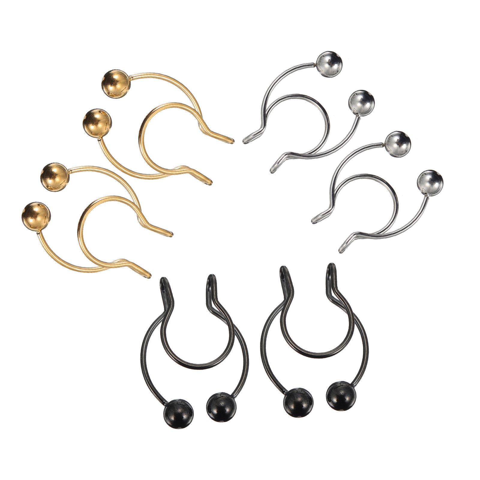 6 sztuk sztucznych kolczyków d – Body Jewelry Ideas recenzja i cena