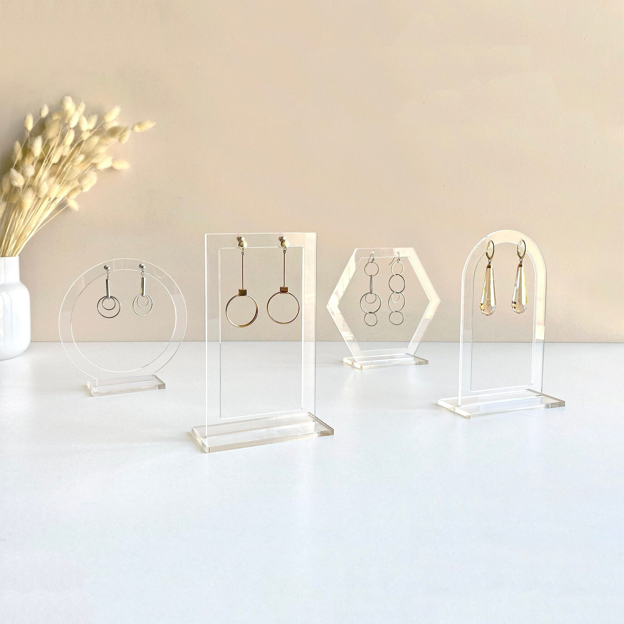 Stojak na kolczyki, przezroczy – Body Jewelry Display recenzja i cena
