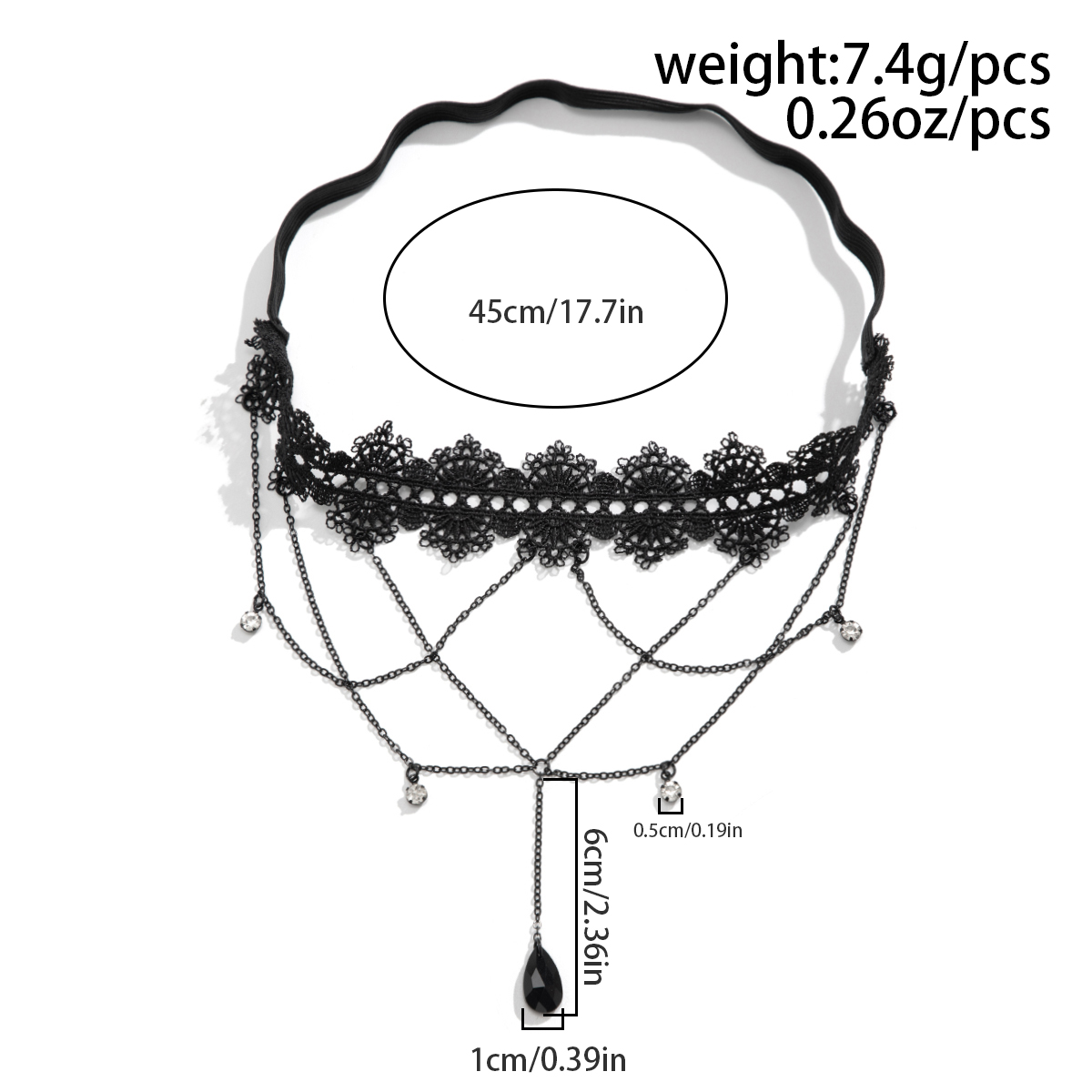 Ingemark Boho Elastyczna Opask – Body Jewelry Leg Chain recenzja i cena