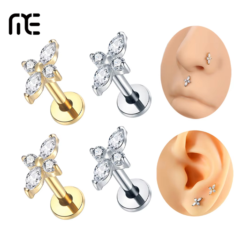 1 szt. Tytanowy Labret G23 do  – Helix Cartilage Ring recenzja i cena