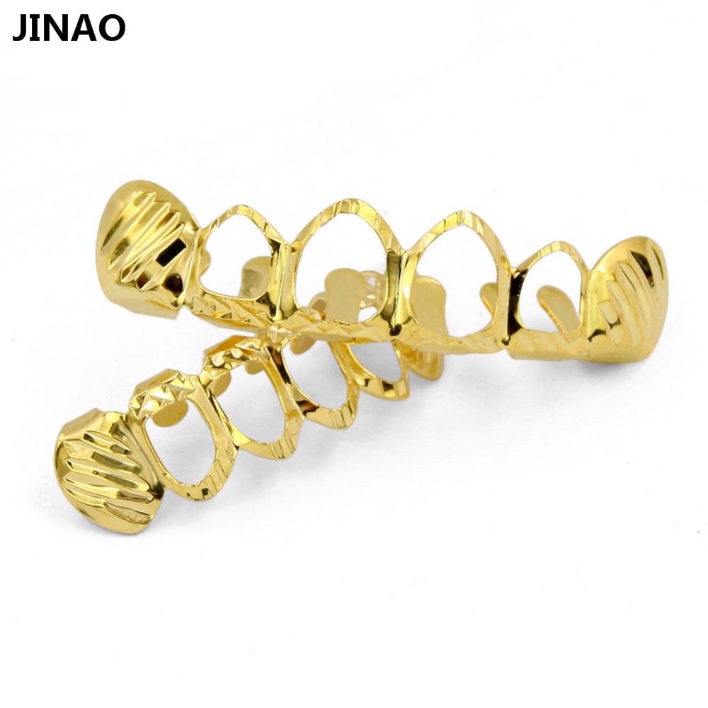 JINAO nowy Fit d-cut Grillz ze – Body Jewelry Lot recenzja i cena