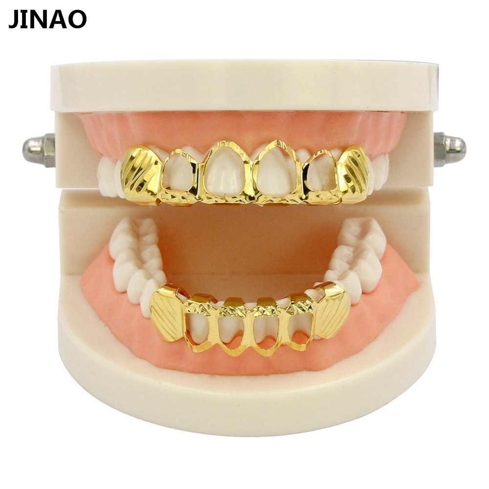 JINAO nowy Fit d-cut Grillz ze – Body Jewelry Lot recenzja i cena