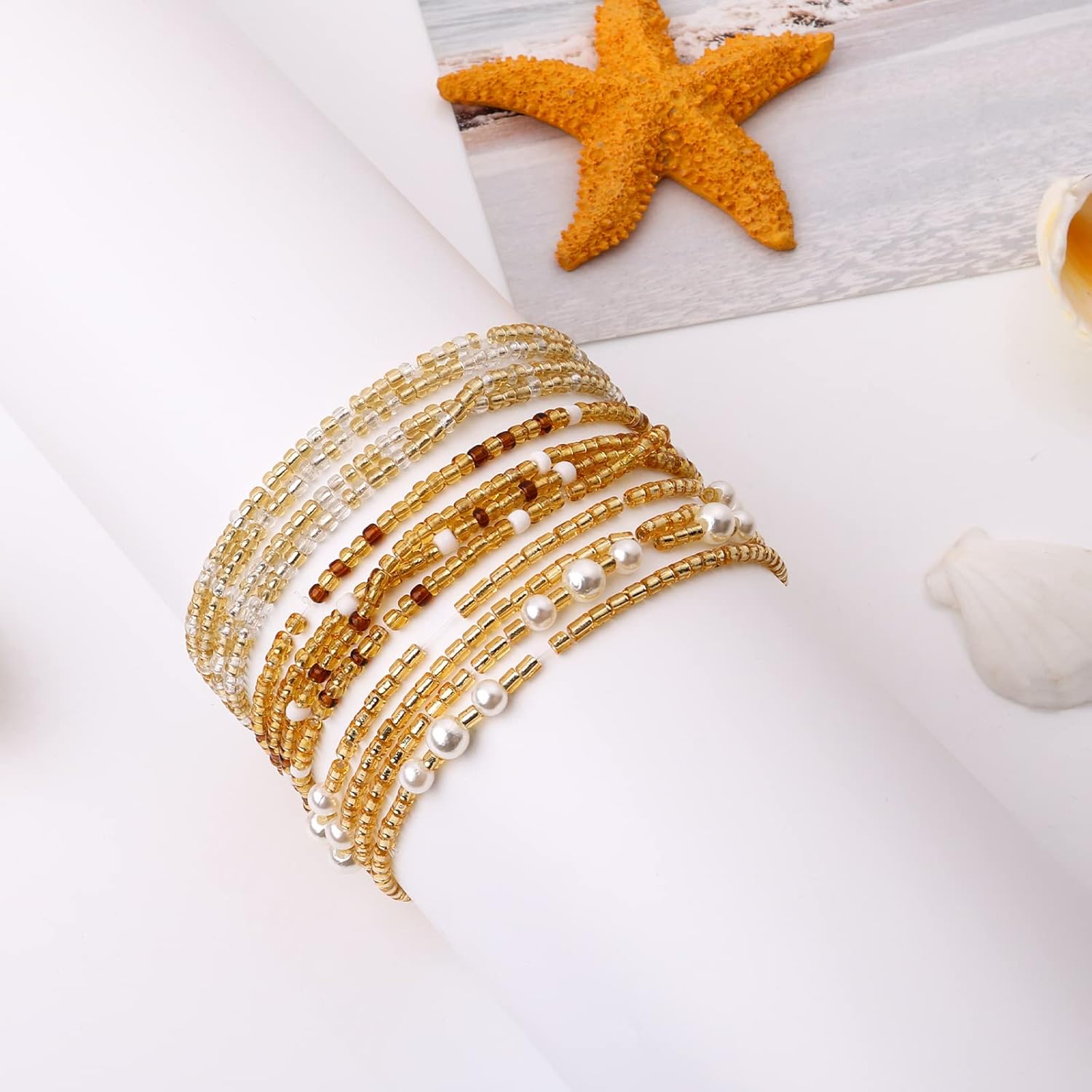 Koraliki na talię dla kobiet,  – Body Jewelry Lot recenzja i cena