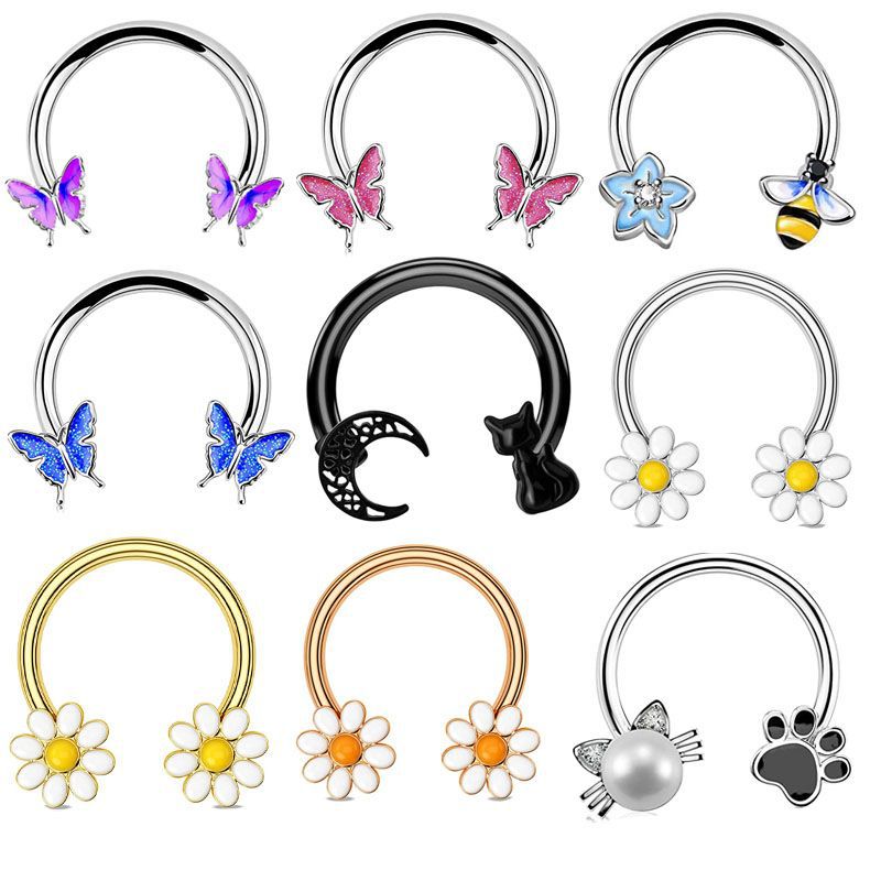 Kolczyk do przegrody nosowej 1 – Body Jewelry Nose Studs recenzja i cena