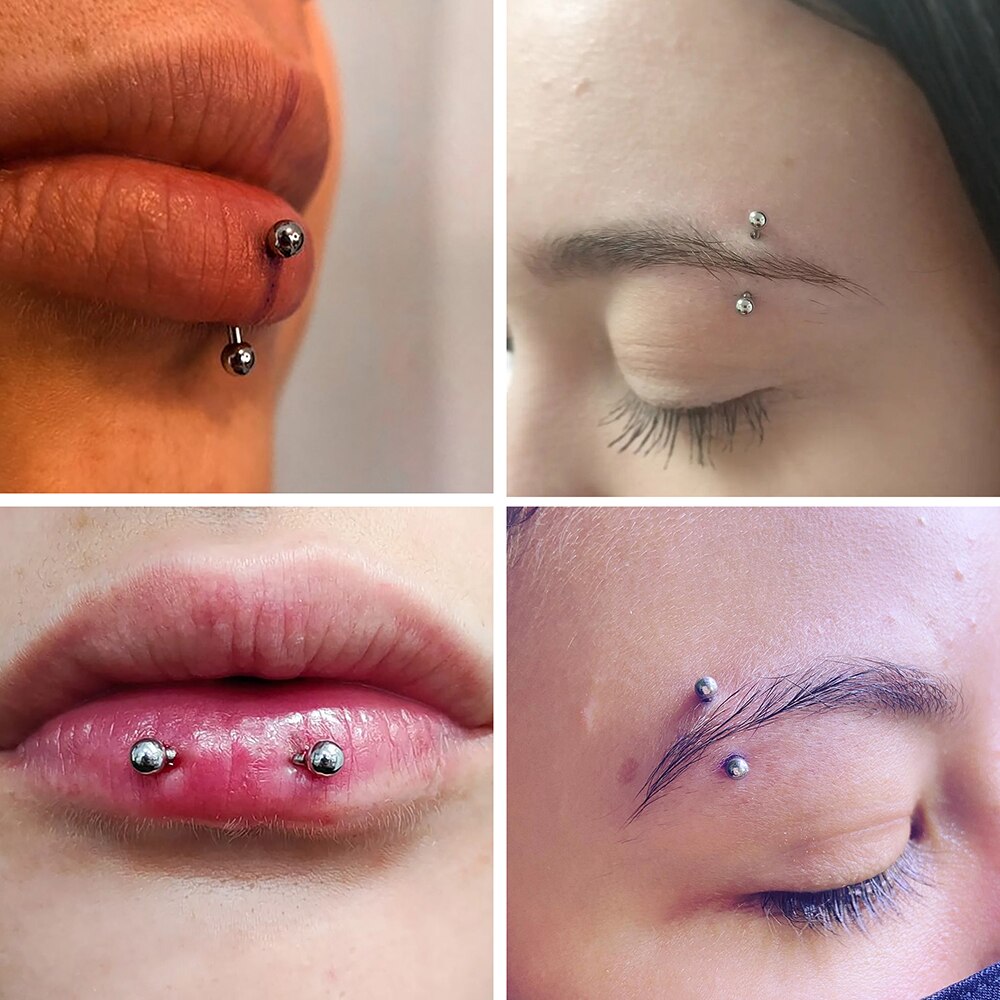 1Pc Titanium Piercing Curved B – Rook Curved Barbell recenzja i cena