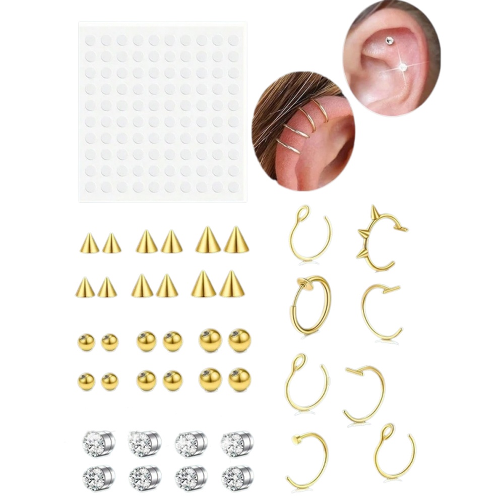 Fałszywe kolczyki do nosa, fał – Body Jewelry Nose Studs recenzja i cena