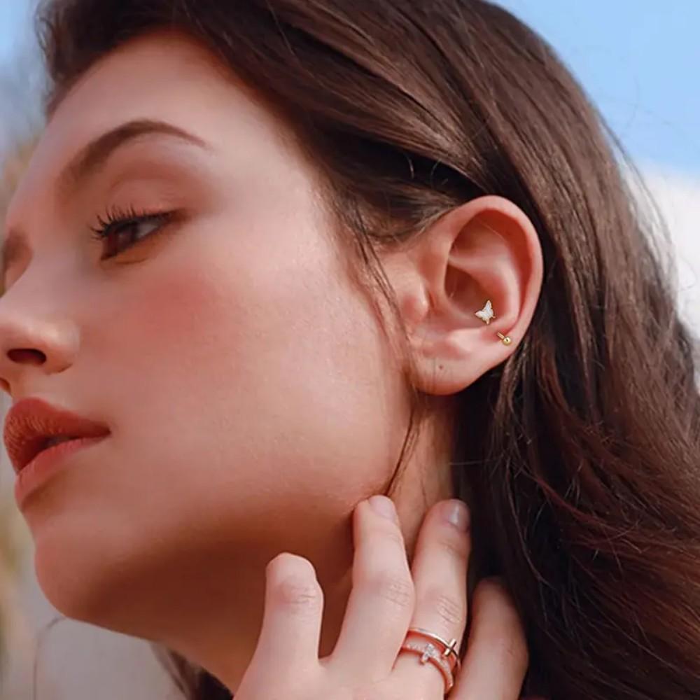 16G ze stali nierdzewnej pierc – Rook Curved Barbell recenzja i cena