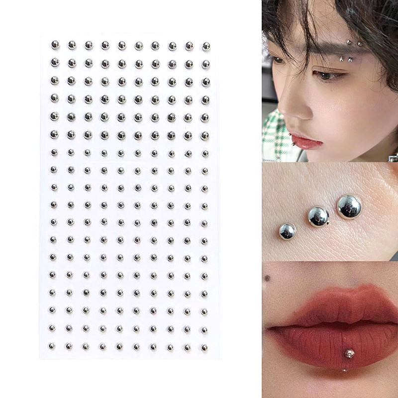 Naklejka diamentowa imitująca  – Body Jewelry Nose Studs recenzja i cena