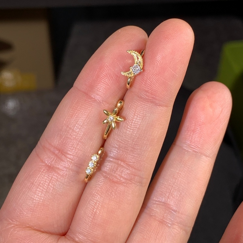 3-częściowy zestaw retro klips – Body Jewelry Lot recenzja i cena