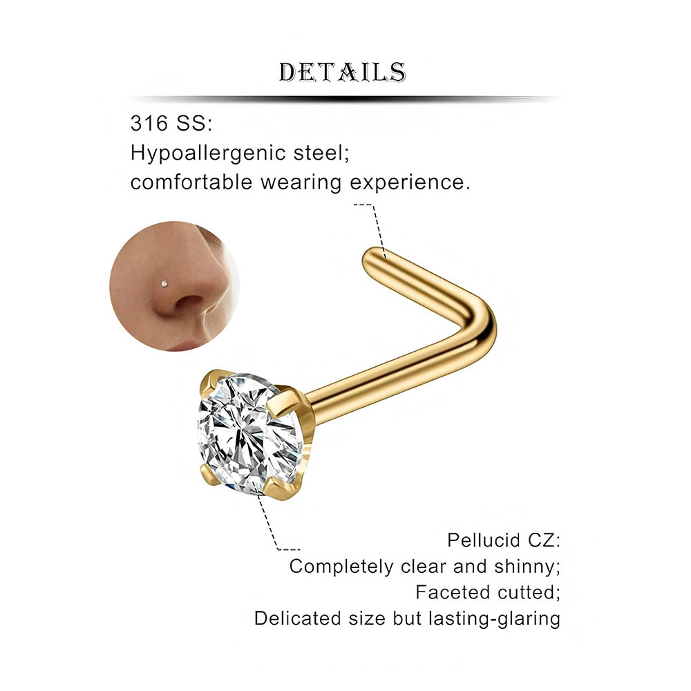 12-częściowy pełny zestaw hipo – Body Jewelry Lot recenzja i cena