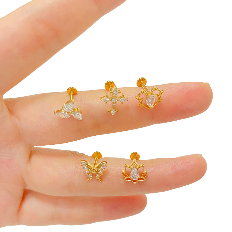 Kolczyk Tytanowy ASTM F136 Mot – Body Jewelry Factory recenzja i cena